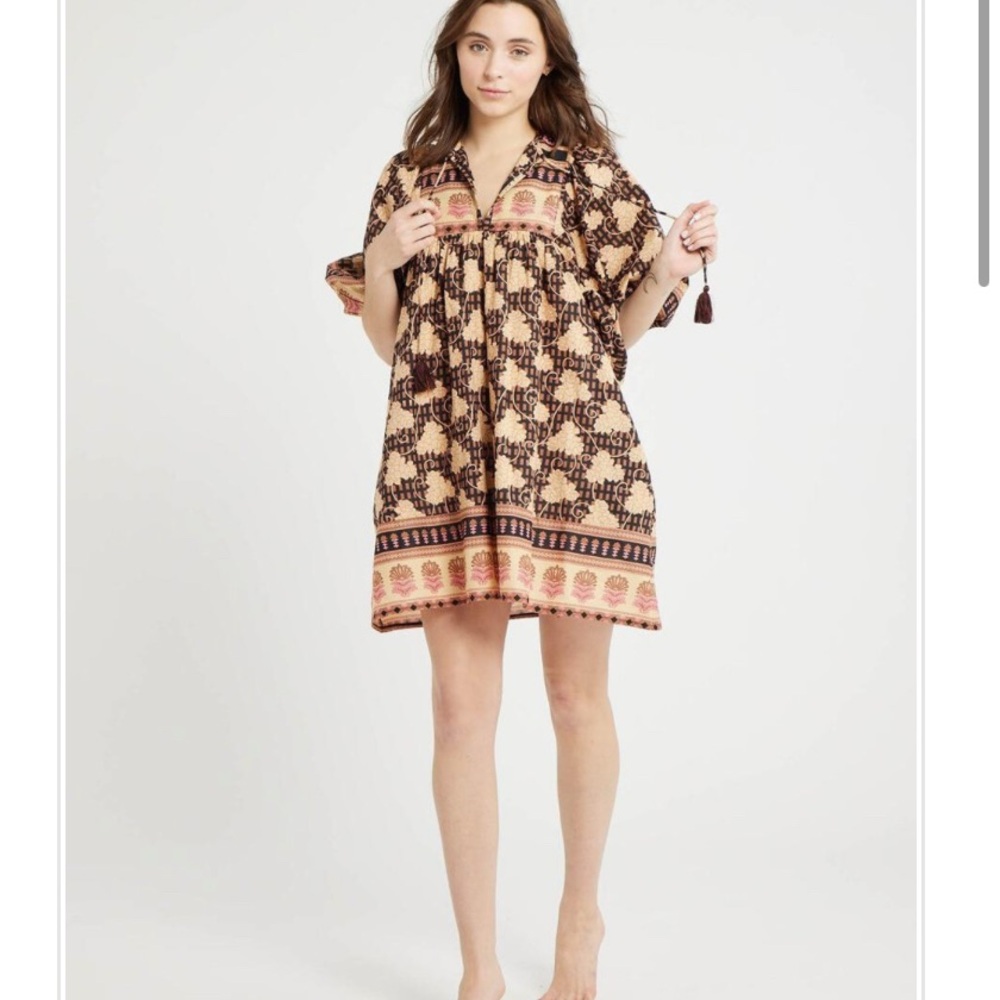 Mille Daisy Dress, Nouveau Trellis M